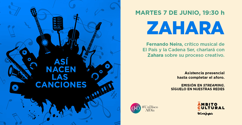 Imagen del evento Así Nacen las Canciones: Zahara y Fernando Neira